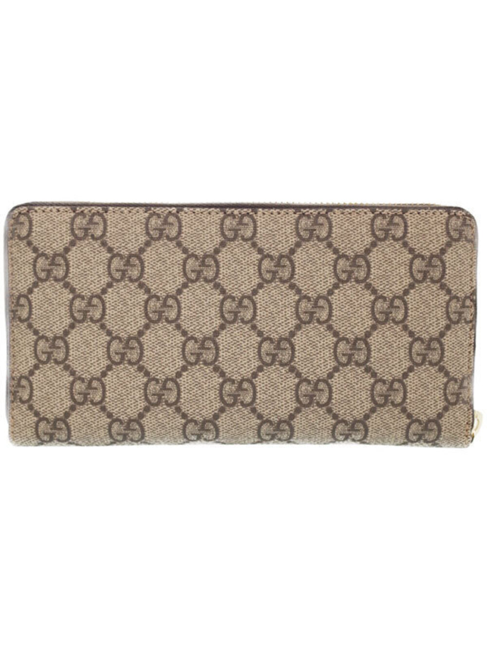 Gucci Round Wallet Long Around Zipper Zip Supreme GG